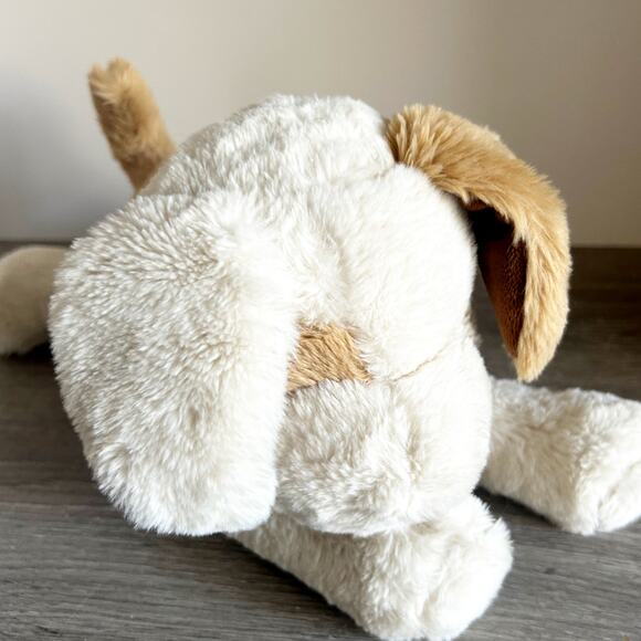 BUNNIES by the BAY 13" Plush NIBBLE Dog Skipit Floppy White Tan Brown Stuffed - Picture 2 of 6